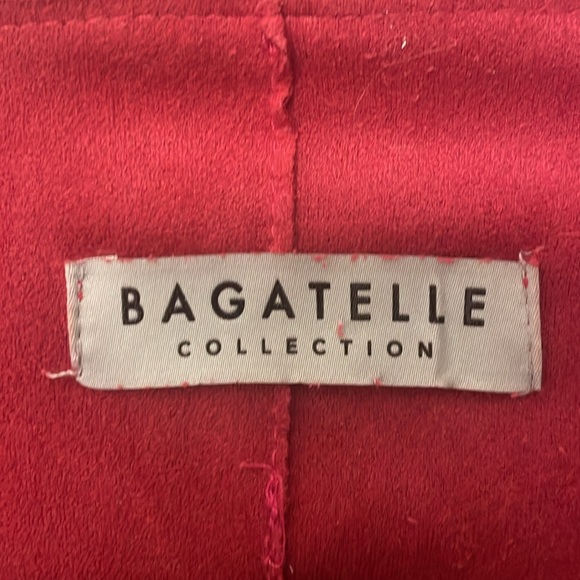 Bagatelle Waterfall Suede Cardigan - Picture 3 of 6